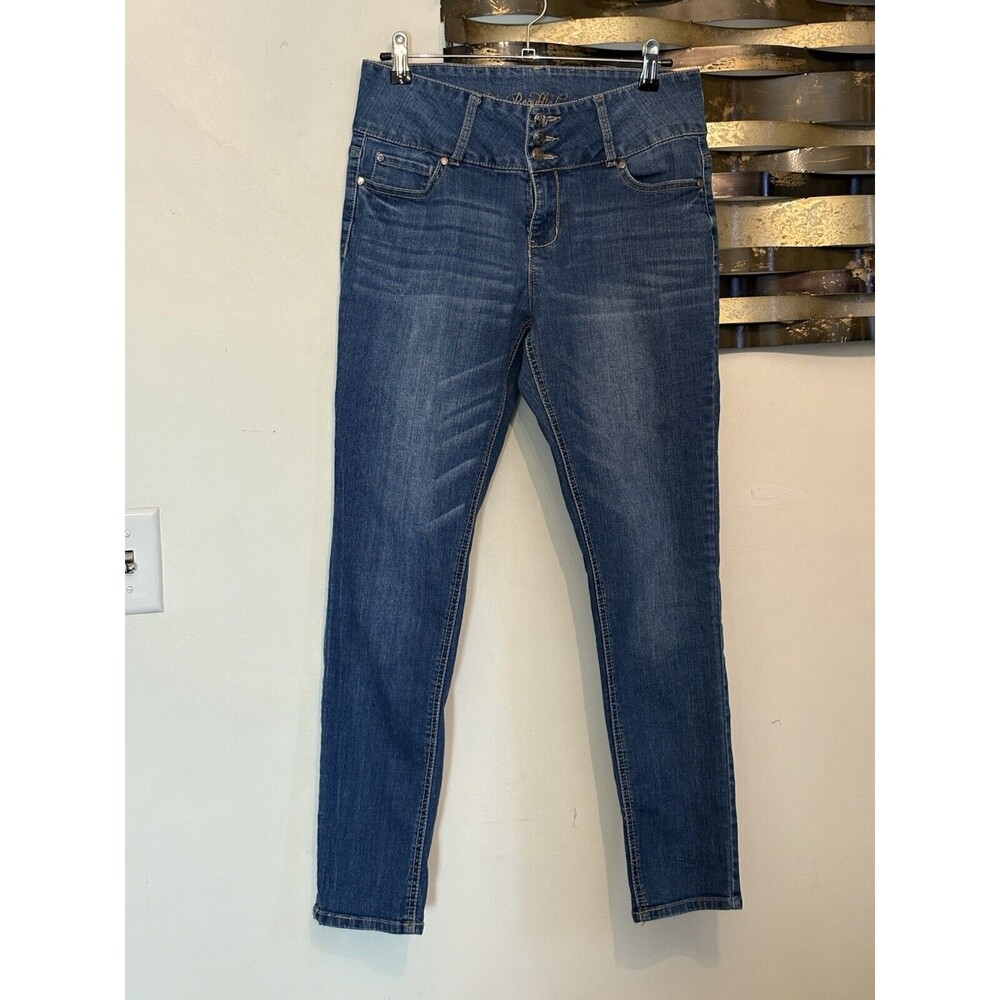 One Republic For All Women's Denim Jeans Blue Size 8 Straight Cut 3 Button